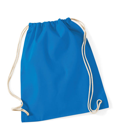 Cotton gymsac | sapphire blue