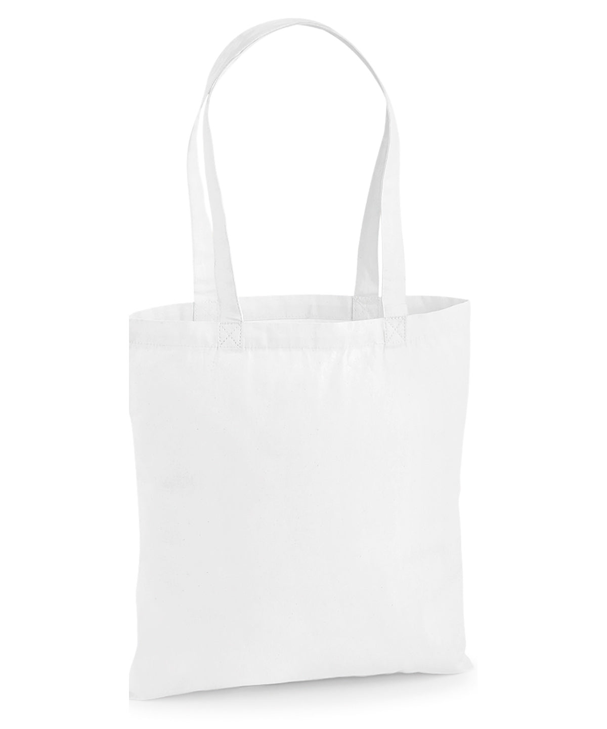 Premium Cotton tote | white