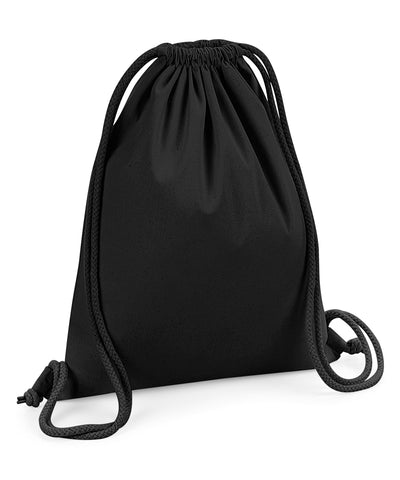 Organic premium cotton gymsac | black