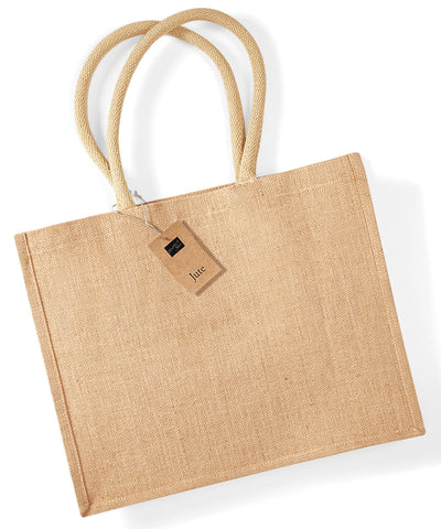 Jute classic shopper | natural