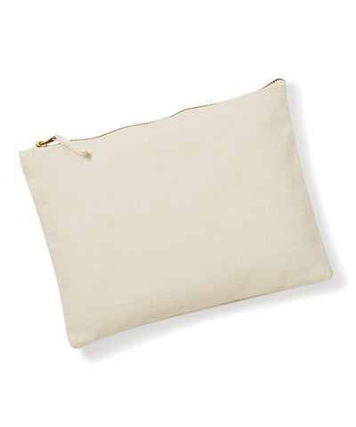 Canvas accessory pouch | natural