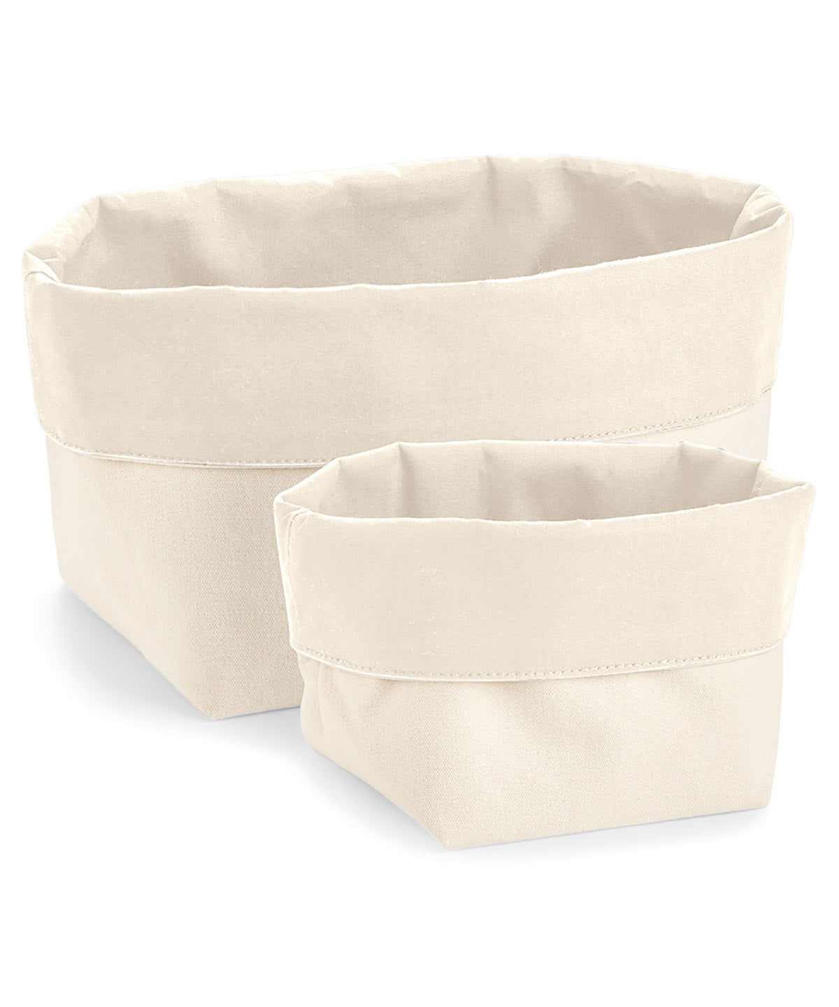 Reversible canvas organiser | natural