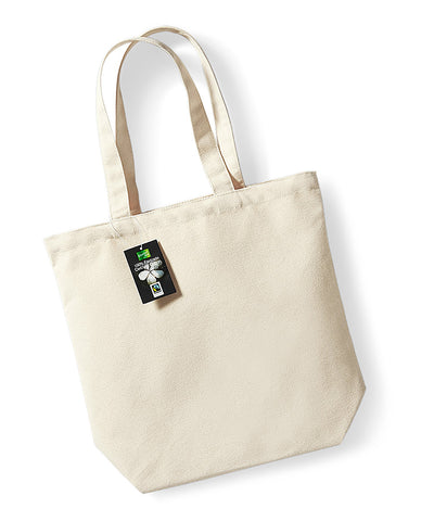 Fairtrade cotton Camden shopper | natural