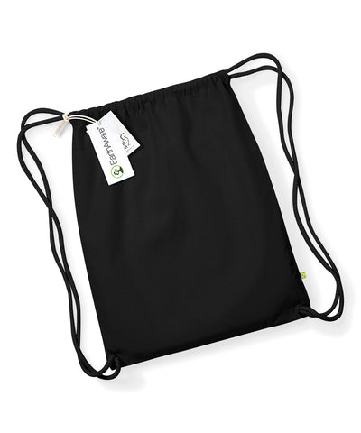 EarthAware® organic gymsac | Black/Black