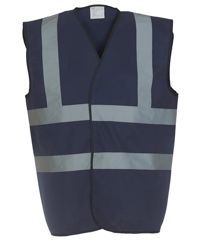 Hi-vis 2-band-and-braces waistcoat (HVW100) | navy