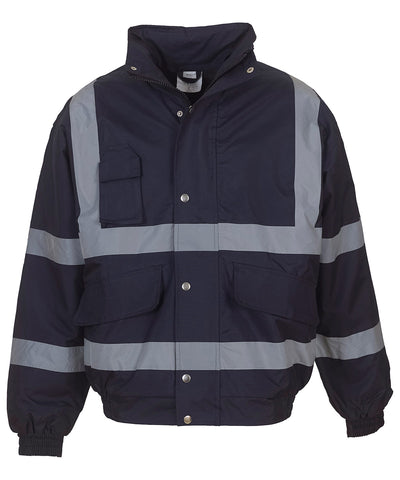 Hi-vis classic bomber jacket (HVP211) | navy