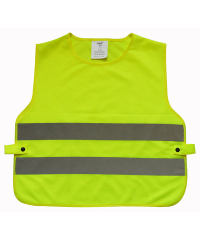 Kids hi-vis 2-band tabard (HVS269CH) | yellow