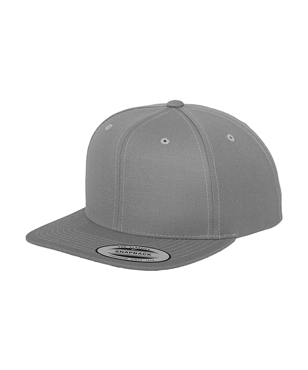 The classic snapback (6089M) | heather grey