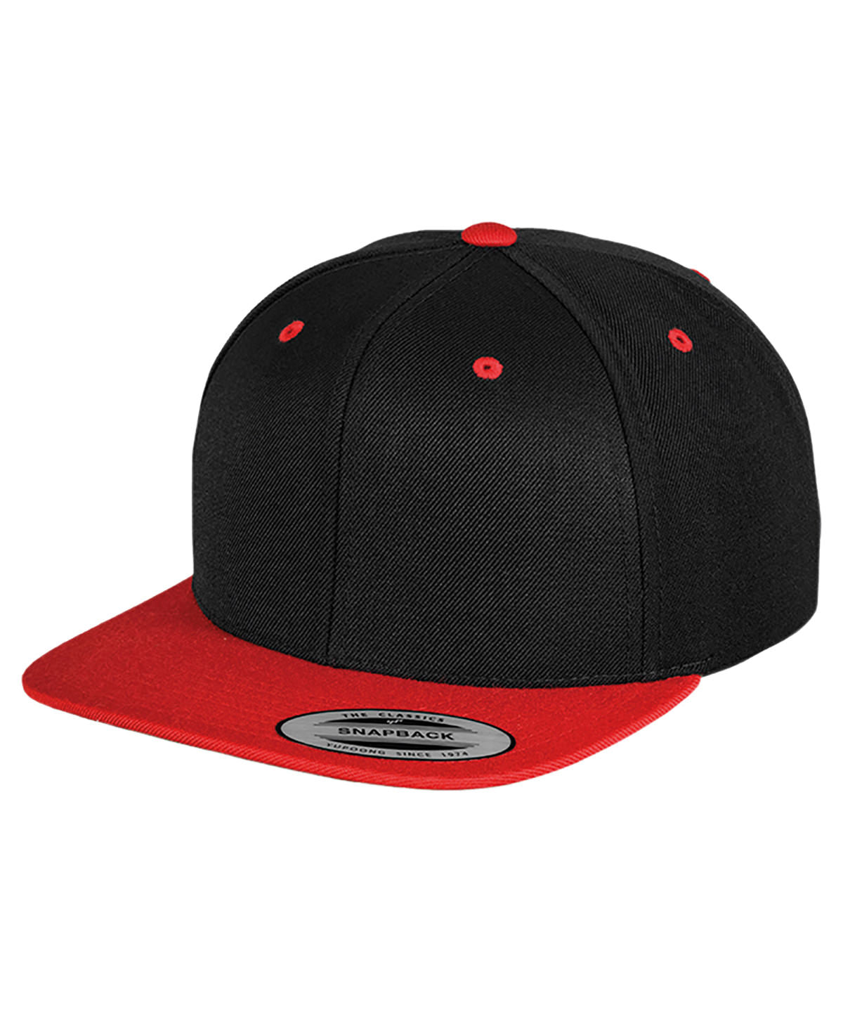 The classic snapback 2-tone  (6089MT) | black/red