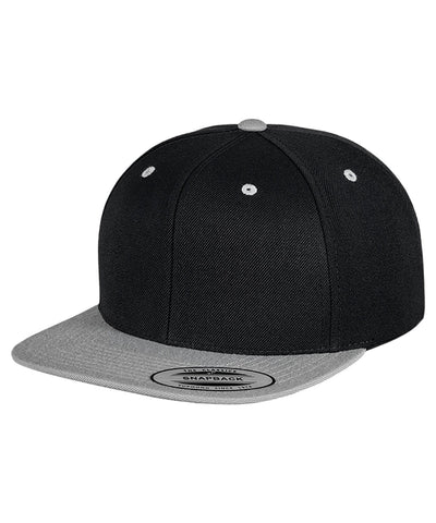 The classic snapback 2-tone  (6089MT) | black/silver