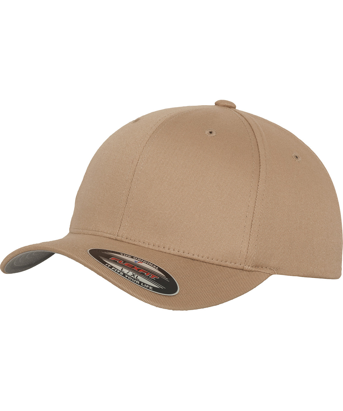 Flexfit fitted baseball cap (6277) | khaki