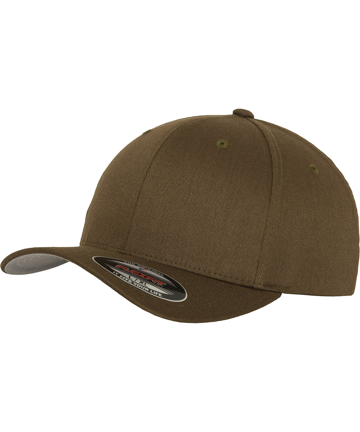 Flexfit fitted baseball cap (6277) | olive