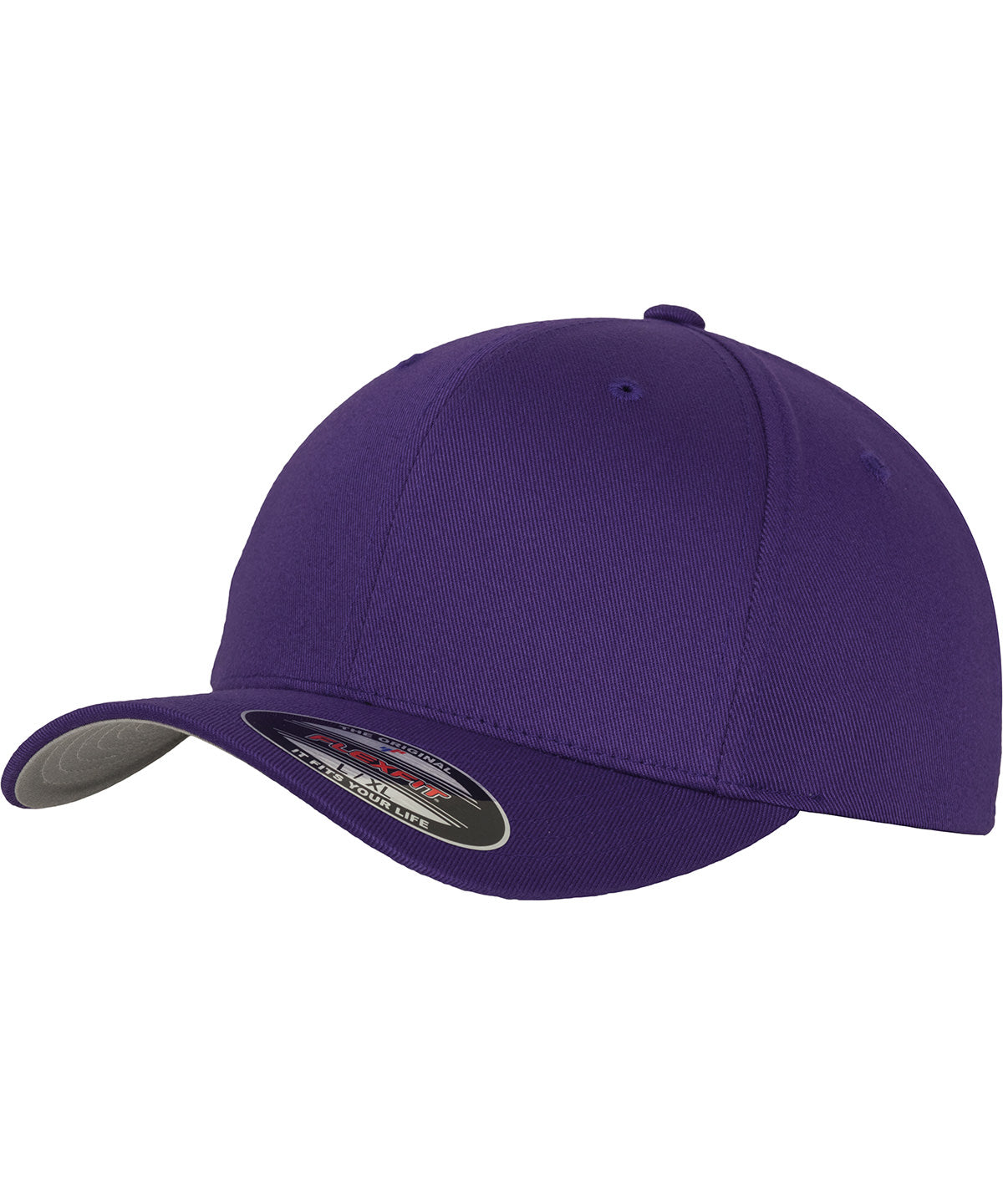 Flexfit fitted baseball cap (6277) | purple