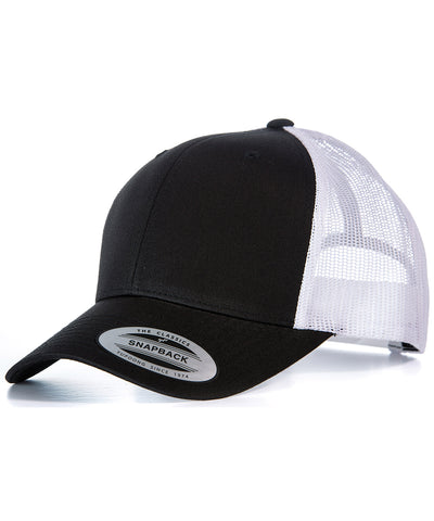 Retro trucker cap (6606) | black/white