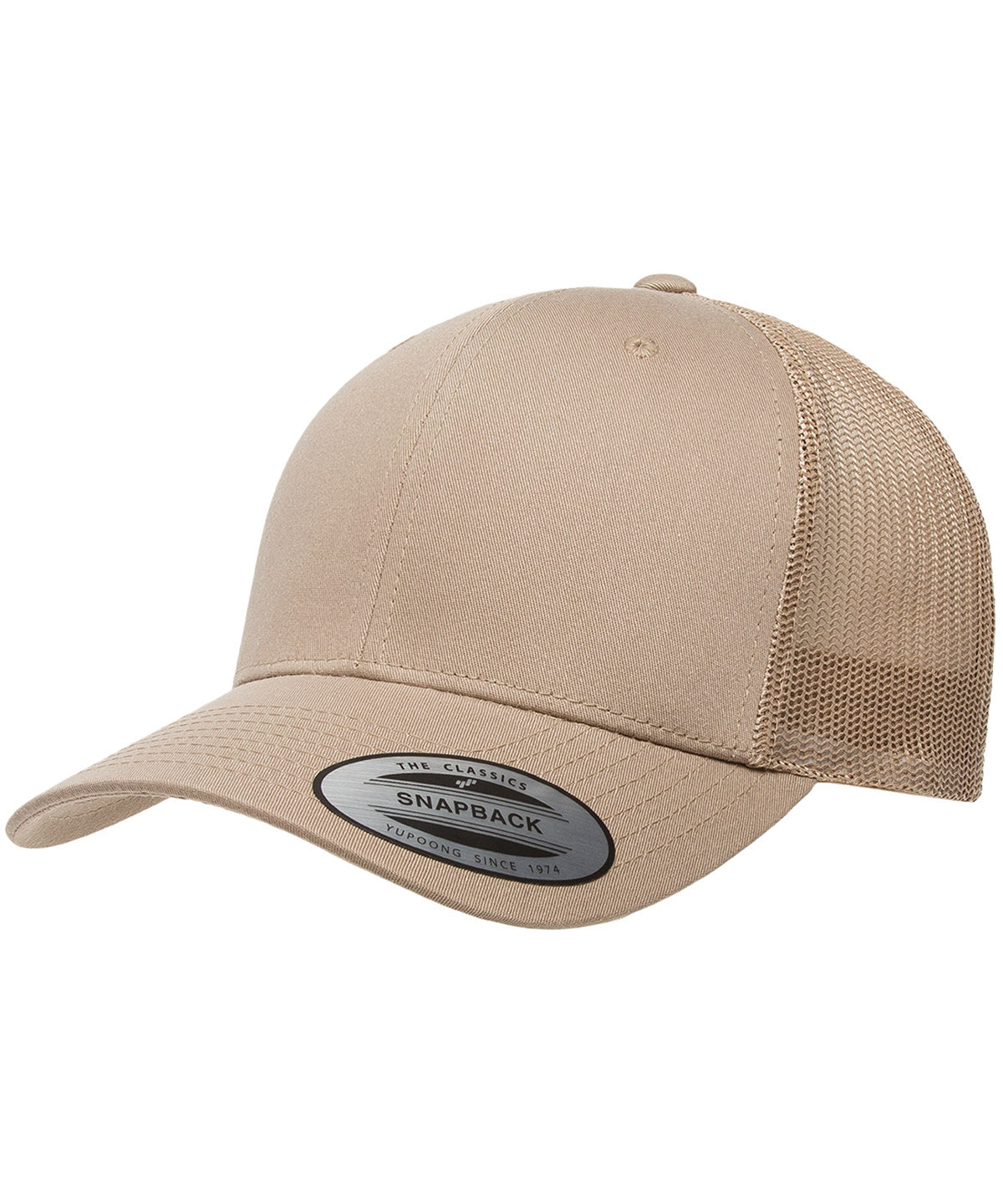 Retro trucker cap (6606) | khaki/khaki