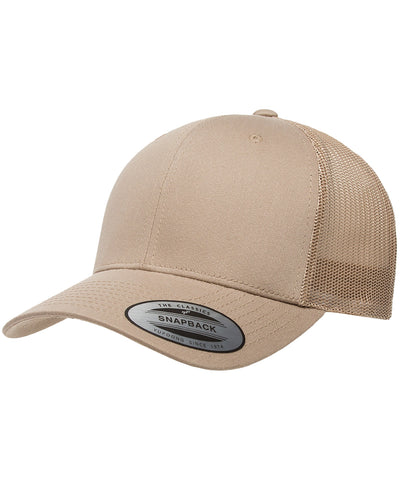 Retro trucker cap (6606) | khaki/khaki