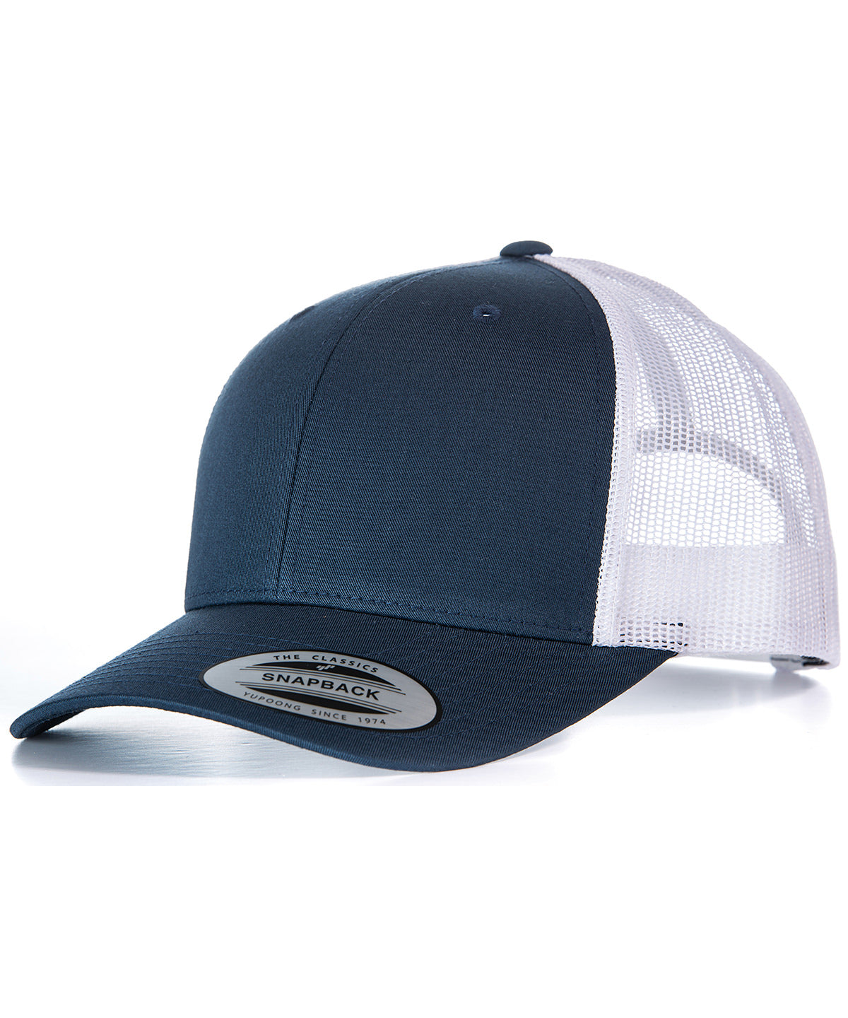 Retro trucker cap (6606) | navy/white