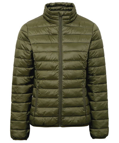 Womens terrain padded jacket | olive