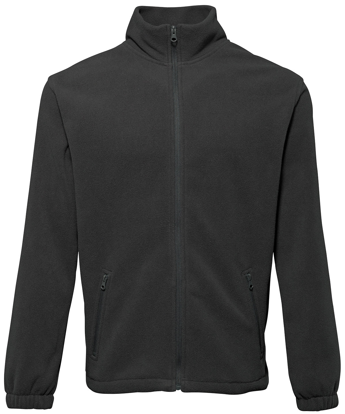 Full-zip fleece | black