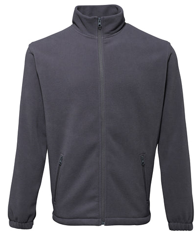 Full-zip fleece | charcoal