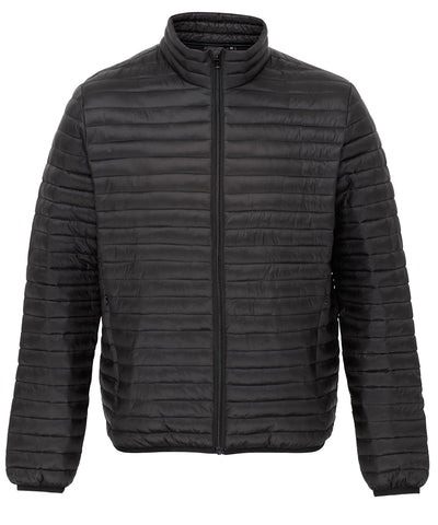 Tribe fineline padded jacket | black