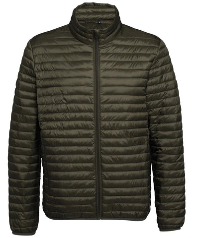 Tribe fineline padded jacket | olive