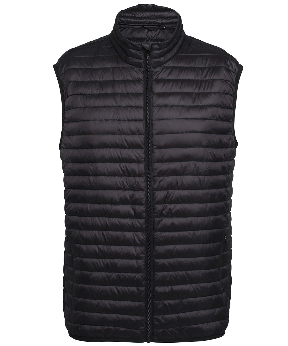Tribe fineline padded gilet | black