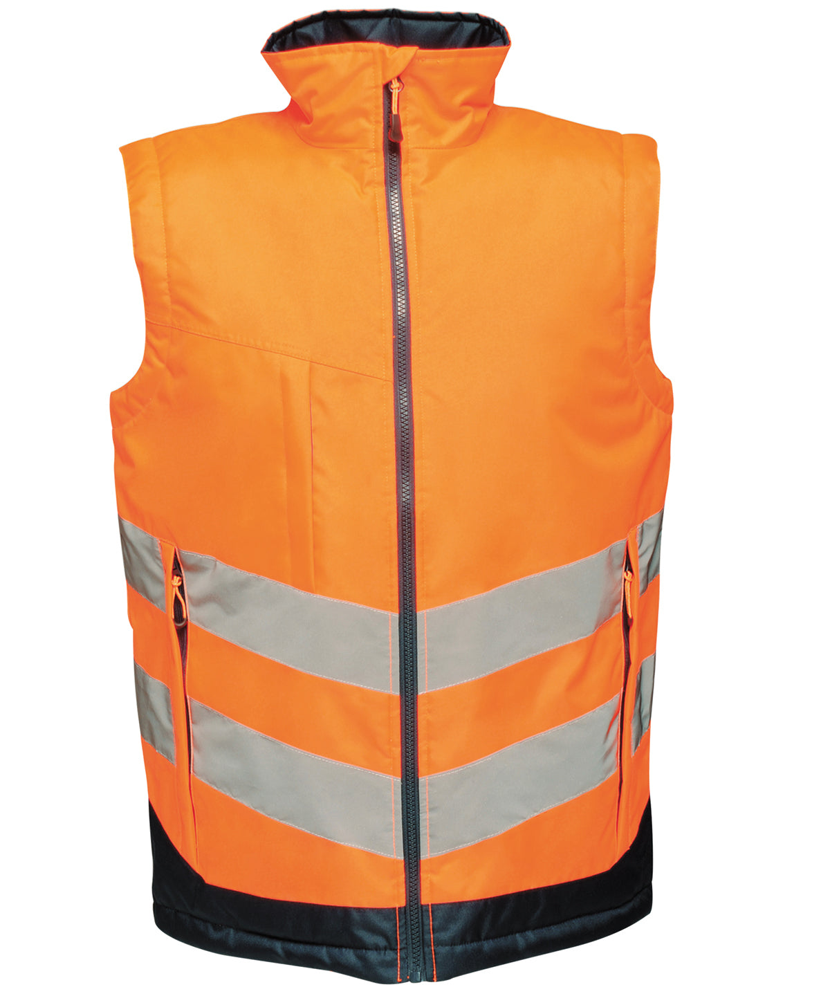 High-vis pro bodywarmer | orange/navy