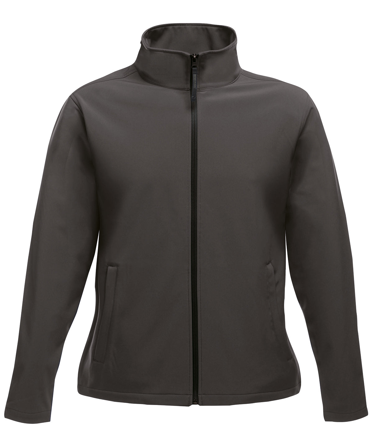 Womens Ablaze printable softshell | seal/black