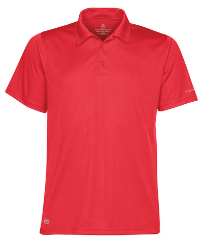 Sports performance polo | scarlet red