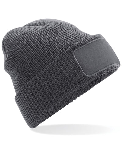 Thinsulate patch beanie | graphite grey
