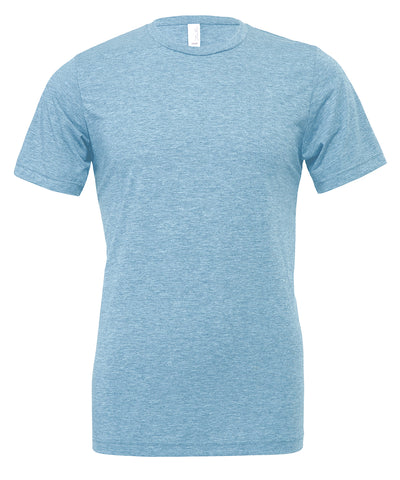 Unisex triblend crew neck t-shirt | denim triblend
