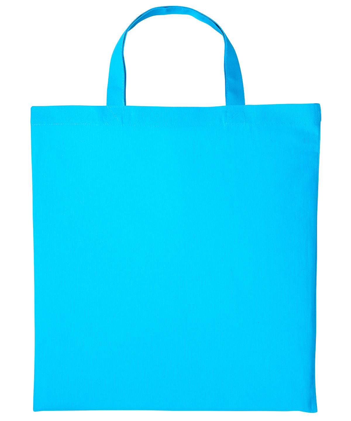 Cotton shopper short handle | hawaiian blue