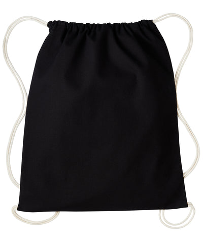 Gymsac with cords | black/natural