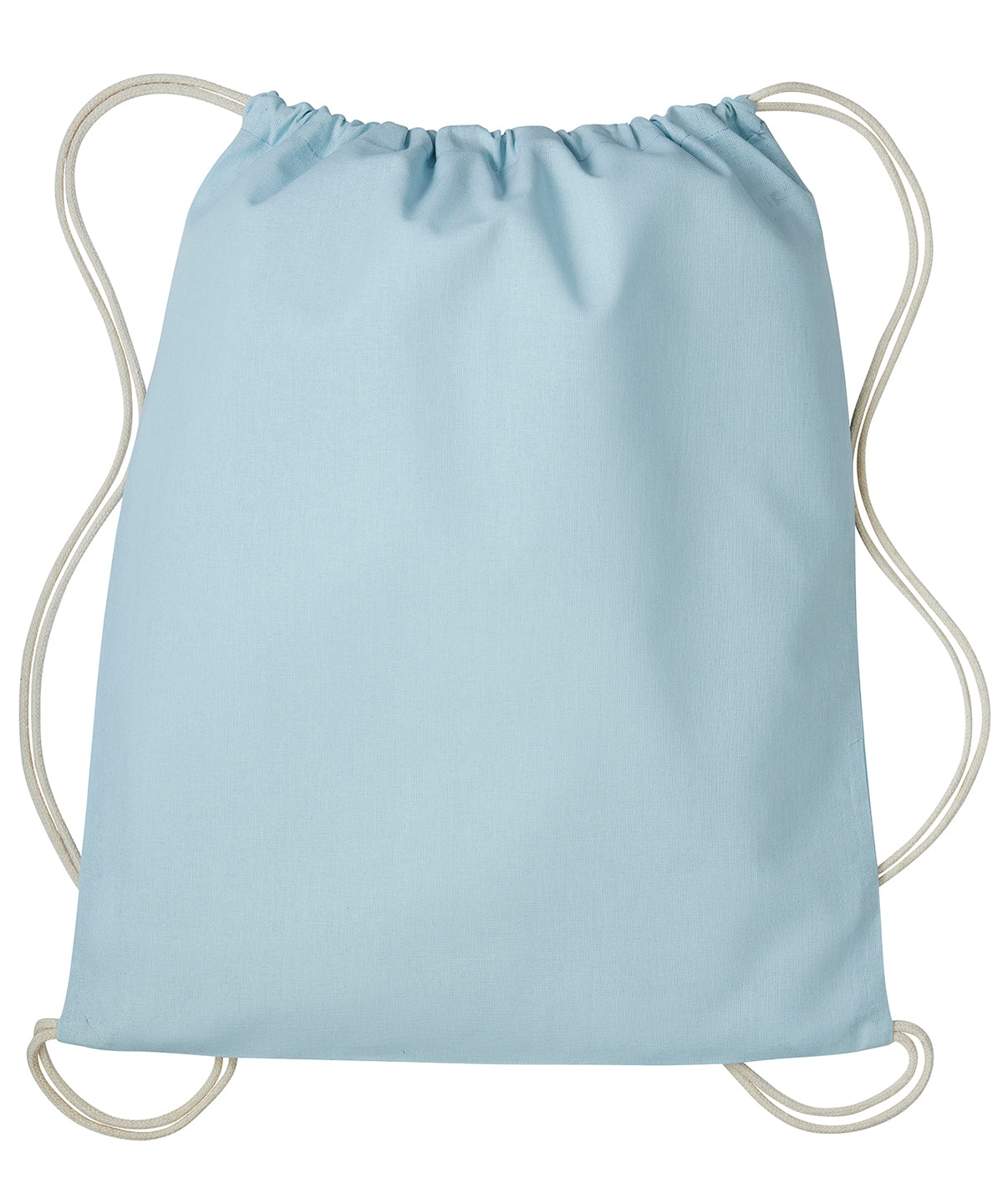 Gymsac with cords | pastel blue/natural