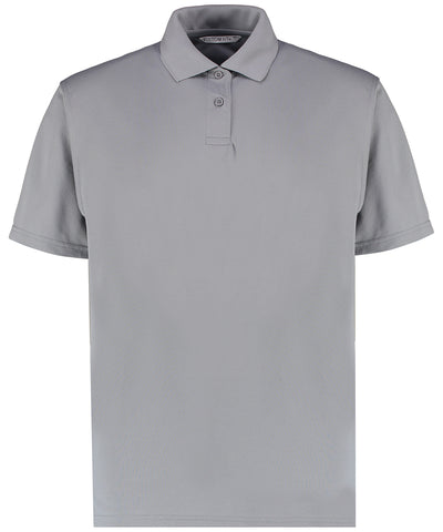 Cooltex® plus piqu polo (regular fit) | heather grey solid