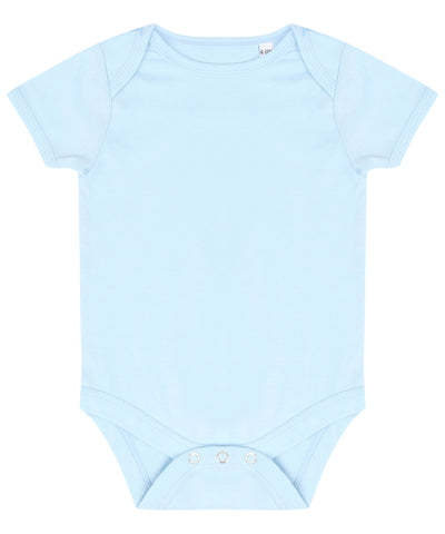 Essential short-sleeved bodysuit | pale blue