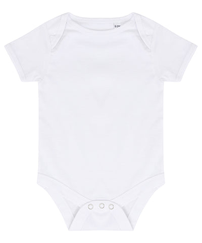 Essential short-sleeved bodysuit | white
