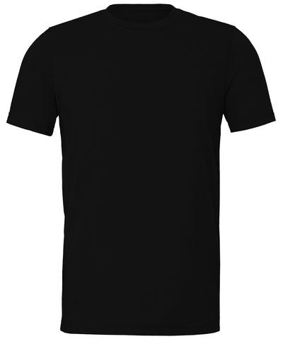 Unisex sueded tee | solid black blend