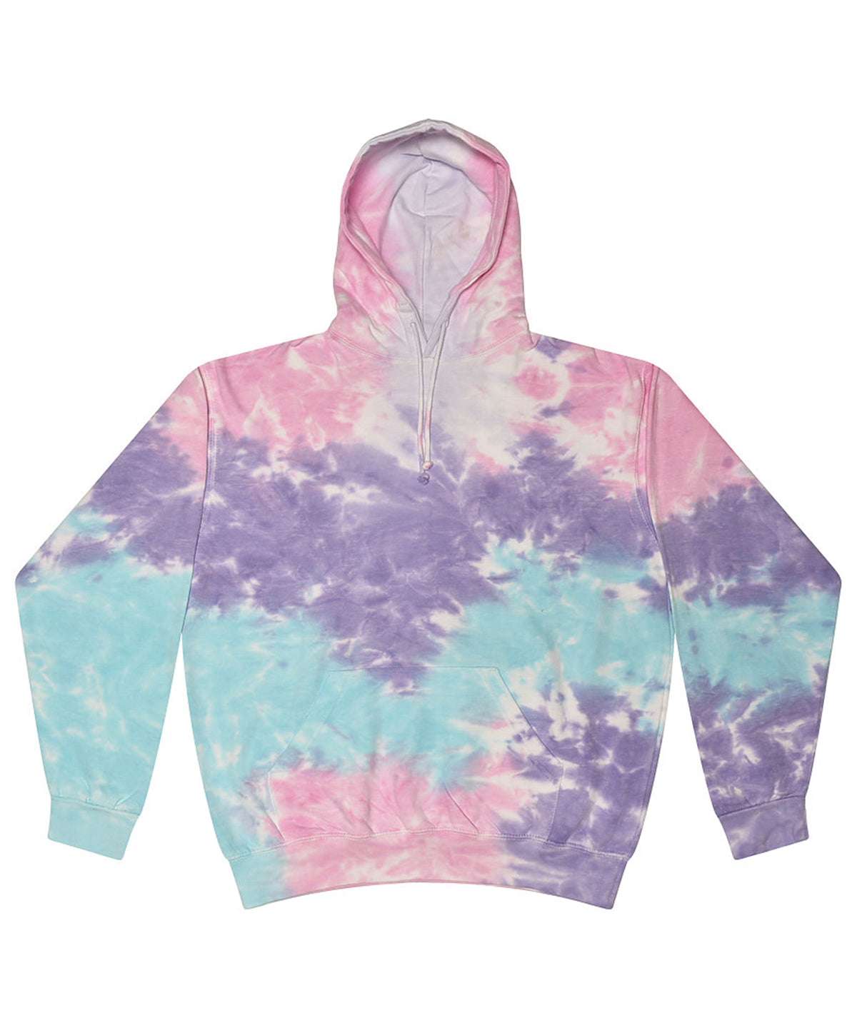 Rainbow tie-dye hoodie | cotton candy