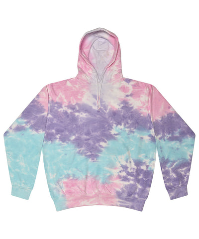 Rainbow tie-dye hoodie | cotton candy
