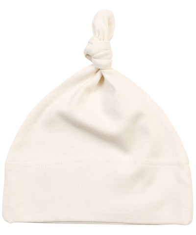 Baby one-knot hat | organic natural