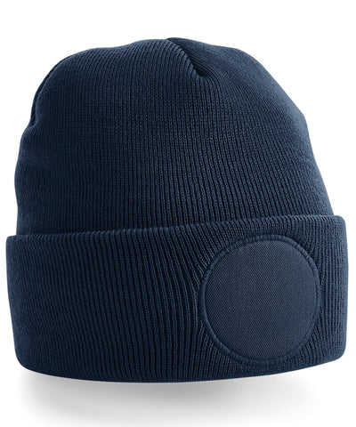Circular patch beanie | french navy