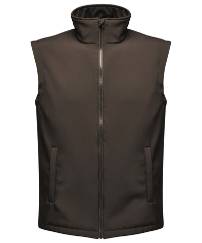Ablaze printable softshell bodywarmer | black/black