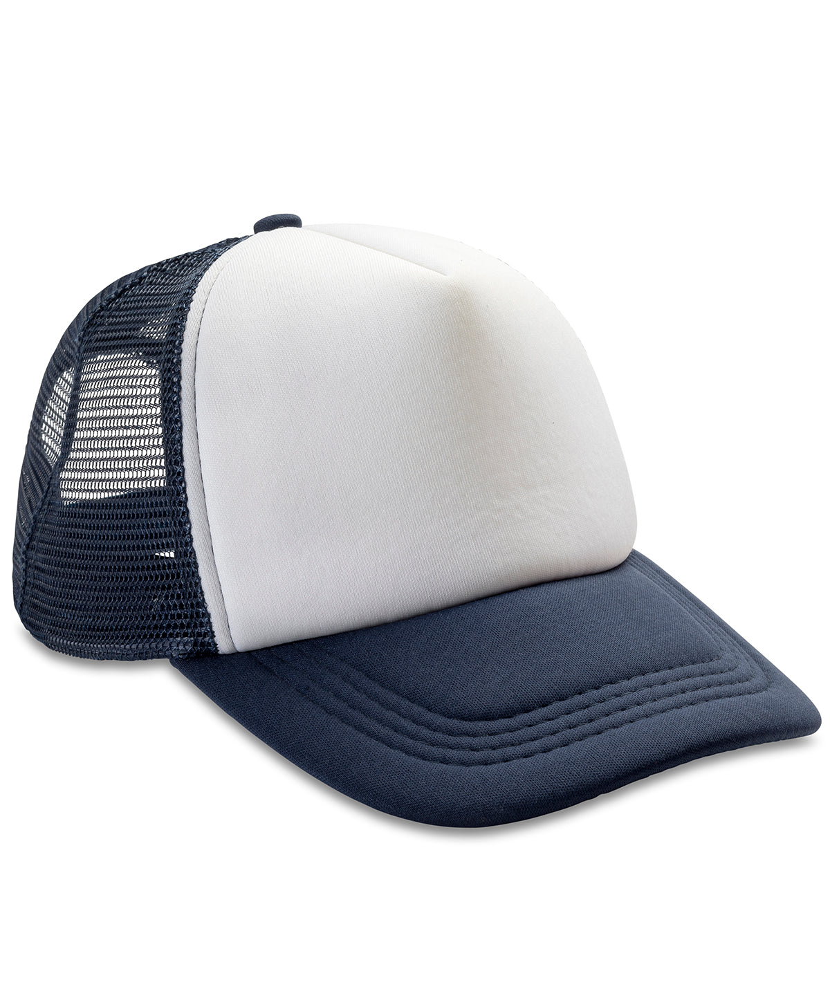 Core Detroit  mesh truckers cap | navy/white