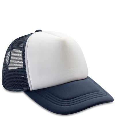 Core Detroit  mesh truckers cap | navy/white