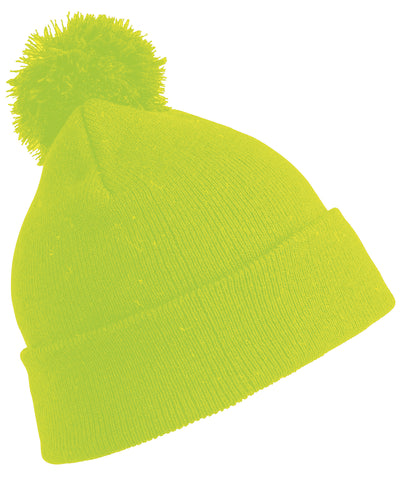 Junior pom pom beanie | flo yellow