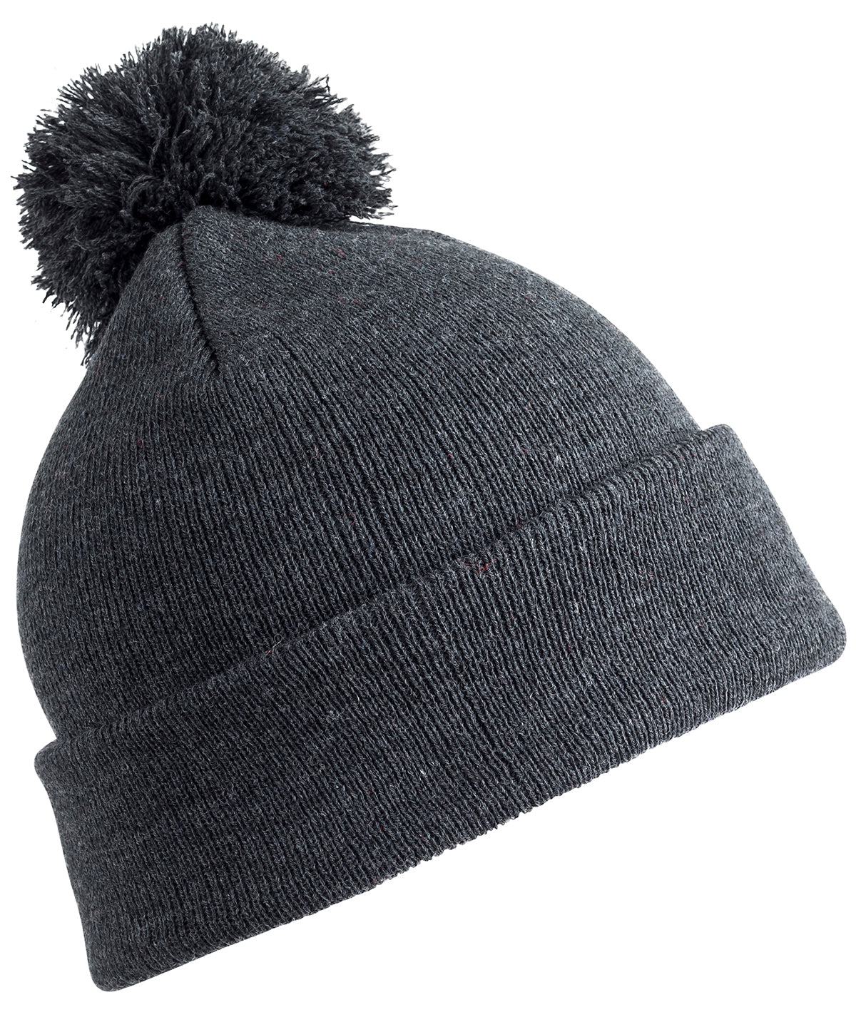 Junior pom pom beanie | grey