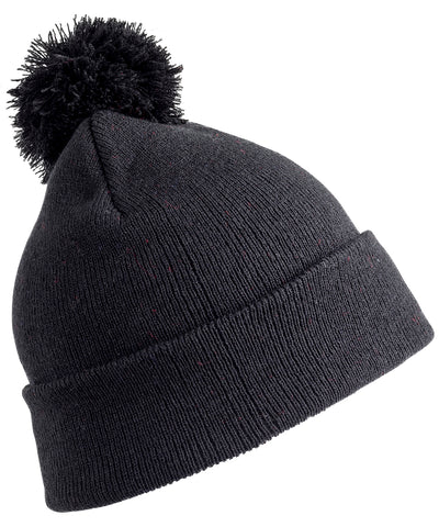 Pom pom beanie | black