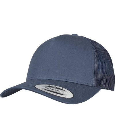 5-Panel retro trucker cap (6506) | navy